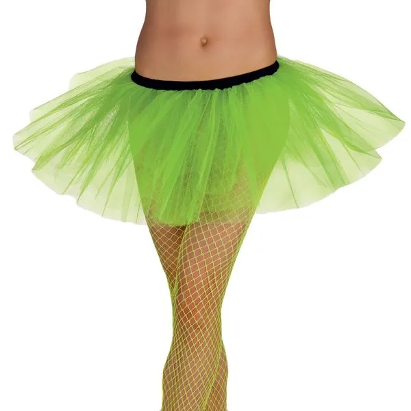 Jourdefete Tutu Fluo 80's Vert Anis 1 Jourdefete Tutu Fluo 80's Vert Anis
